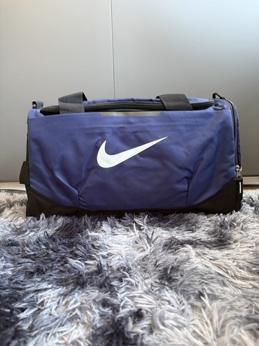 Navy nike duffle gym bag - /,