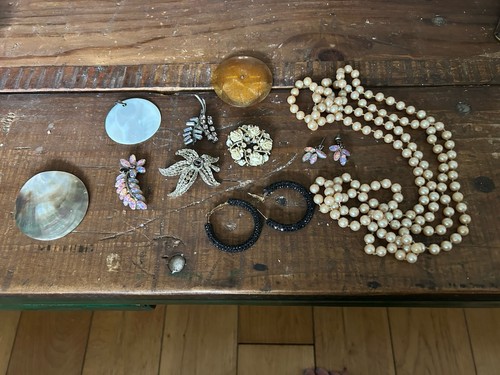 Job lot costume jewellery - job,