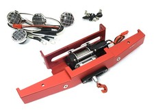 Alloy Machined Bumper w/ Winch