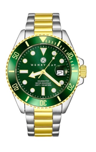 Henry jay analog quartz 23k - henry,