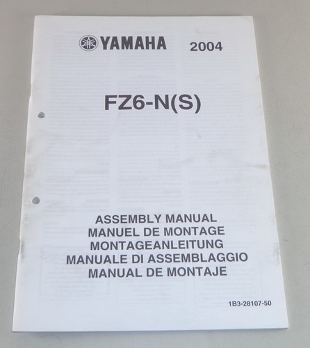 Set manual yamaha fz6 - yamaha, (s)