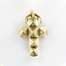 9ct gold masonic free mason - 9ct,