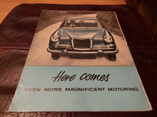 Riley car brochure - riley, 4/72