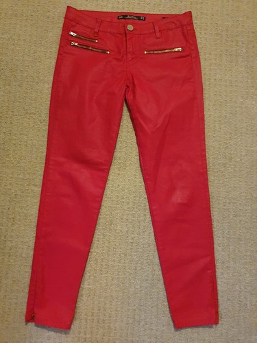 Zara coated low waist ankle - low,