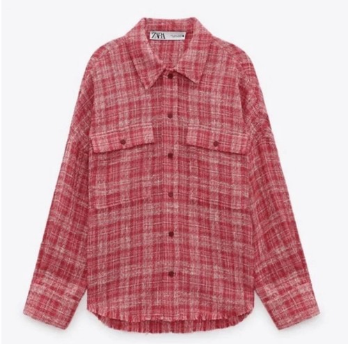 Zara textured tweed pink - zara, &