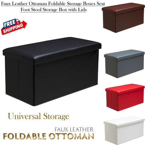 Folding rectangle ottoman - folding,