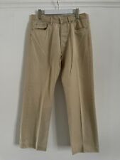 AQUASCUTUM LEIGHTWEIGHT CREAM JEANS MEN'S USED SIZE 34/29 34" WAIST CL7