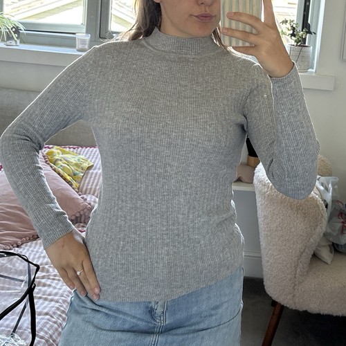 Primark grey jumper top size - size, m