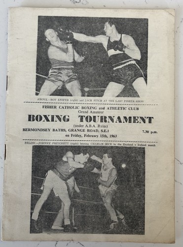 1963 program grand amateur - program,