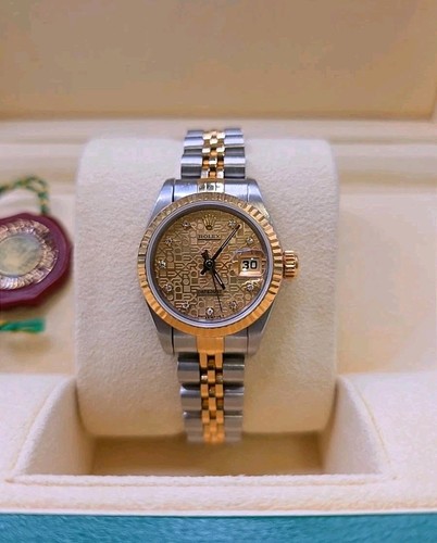 Rolex datejust gold - rolex,