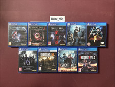 Resident Evil PlayStation 4/5 x9 Games Bundle/Joblot Horror Collection VG COND