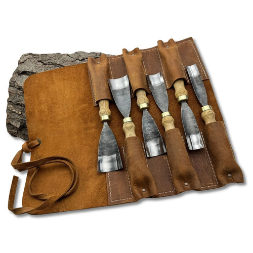 Hand forged wood carving - wood,