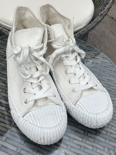 Schuh white canvas high top - canvas, high-top