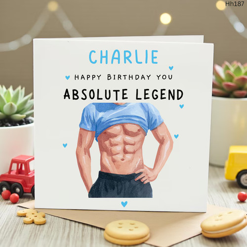 Personalized six pack - pack, birthday
