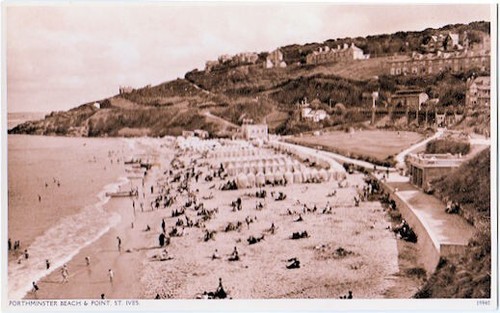 Cornwall the beach st - the,
