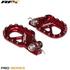 RFX Pro CNC Aluminium Trials Footrest Red Universal Gas Gas/Beta/Sherco/Montesa