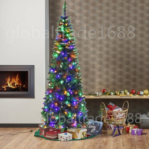 7ft slim christmas - christmas, tree