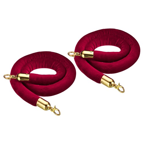 2pcs feet purple red velvet - 4,