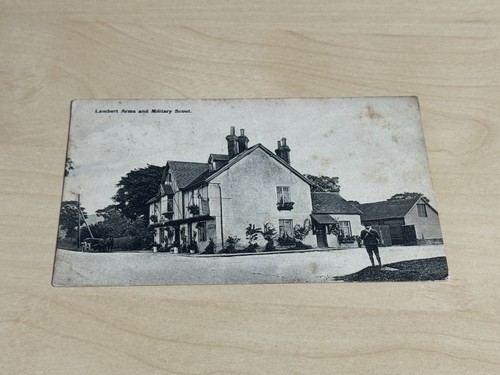 1908 postcard lambert arms - postcard, &