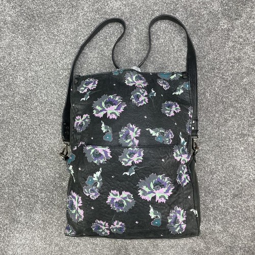 Topshop black floral handbag - floral,