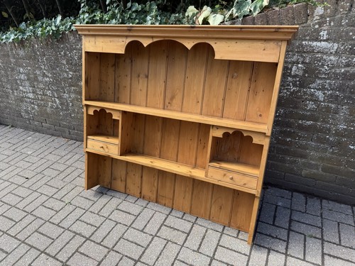 Vintage reclaimed pine dresser - reclaimed,