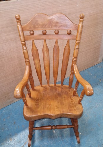 Pine farmhouse rocking chair - pine,