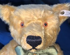 Steiff Rare 1920 Replica For Harrods Musical Large Bear Plays Fur Elise 011924