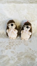 2 Pcs Cute Hedgehogs Soft Toys/ Stuffed Toys By Elgate