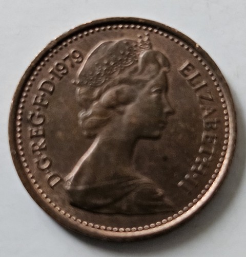 1979 half new penny p - 1979, uk