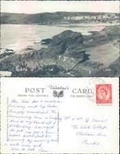 Polzeath coastline and beach