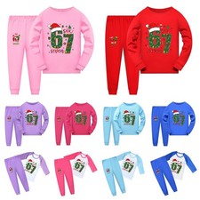 Kids Boy 67 Elf Santa Pyjamas