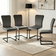 Set dining chairs padded - set, 4