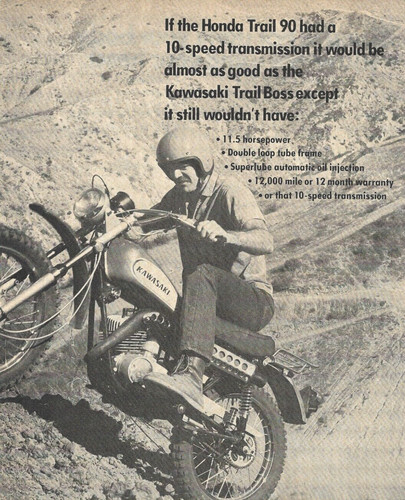 1970 kawasaki motors - motors, corp