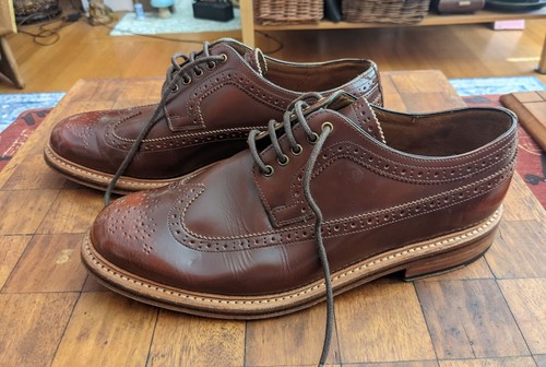 Grenson oxford brogue wingtip - grenson,