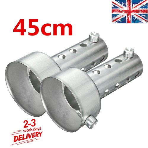 Short 45mm motorcycle exhaust - 45mm,