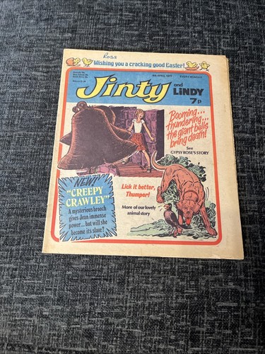 Jinty and lindy comic - comic, 9