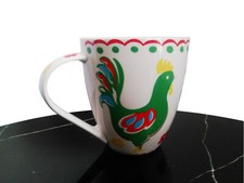 Cath Kidston Queens Kitchen Crush mug, classic chicken theme, large 440 ml