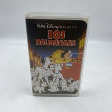 Disney's 101 Dalmations VHS - PAL Black Diamond Version RARE