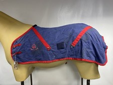 Used 4’9 Aerborn 200g Fleece Lined Stable Horse Rug (Very Hairy Inside) #B702