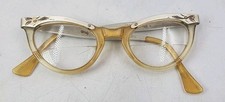 usa vintage 1950's cats eye eyeglass frames 36-20-5"