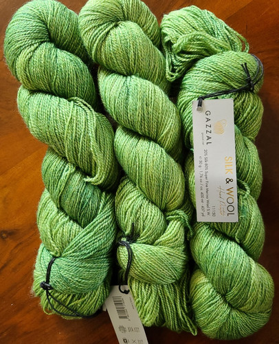 Gazzal silk and - , lace