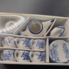 Dolls House Tea Set Ceramic