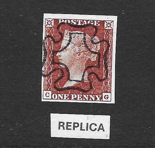1841 red rare - gb:,