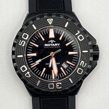 Rotary AGS00057-W-04 Aquaspeed Divers Men’s Watch - 44mm. Perfect Working cond.
