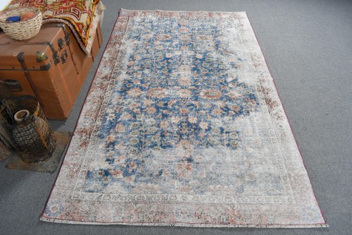 Vintage turkish area rug - turkish,