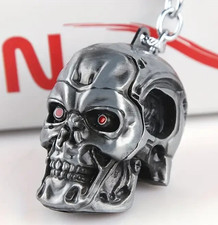 Terminator Skull With Red Eyes