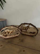 Retro Rare Ornate Resin Large