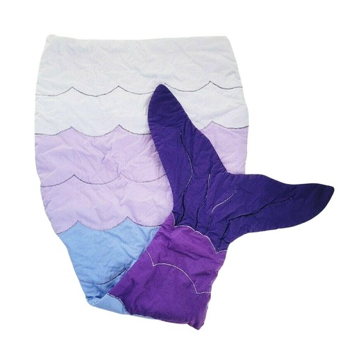 Mermaid tail blanket handmade - mermaid,