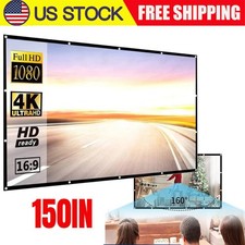 Projector Screen Manual Pull