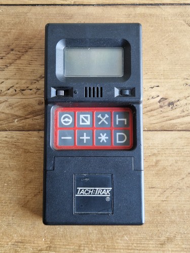 Tach trak vintage - trak, 1980's